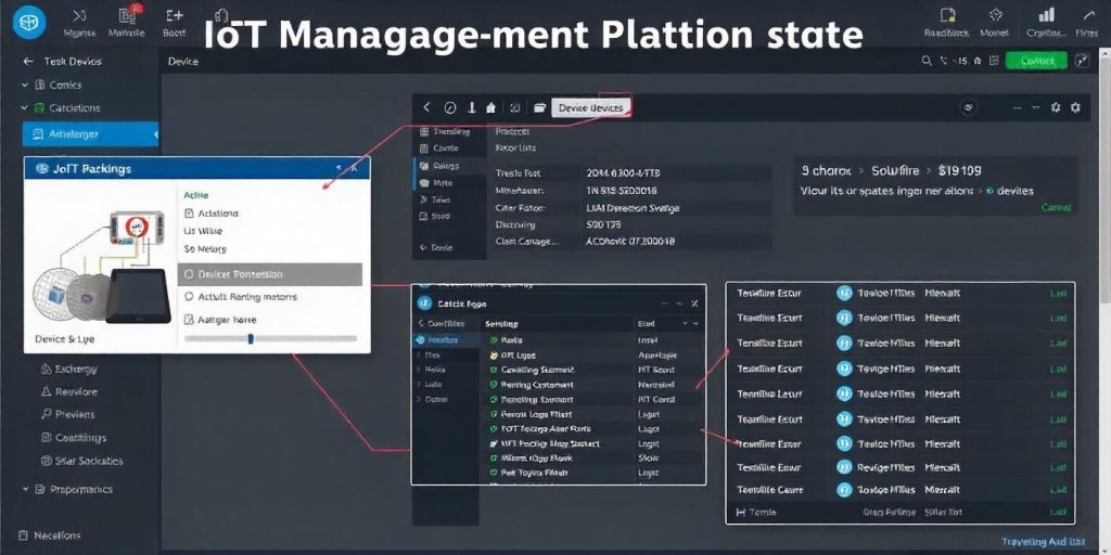 IoT Device Management Platform Interface