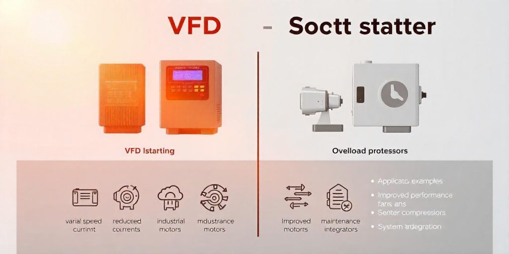 Difference Between VFD and Soft Starter 